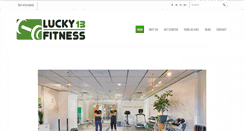 Desktop Screenshot of lucky13fitness.com